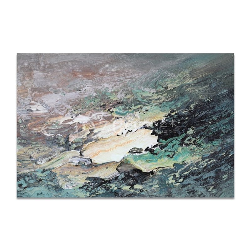 酒店大堂原创手绘油画